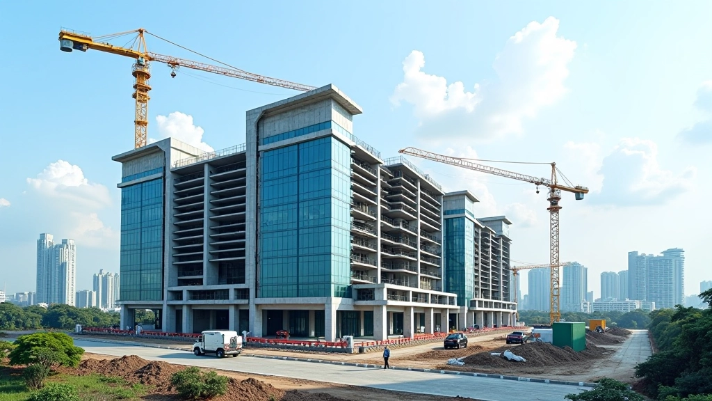 MIDA investment approval documentation and new fabrication plant construction site in Malaysia's high-tech industrial zones