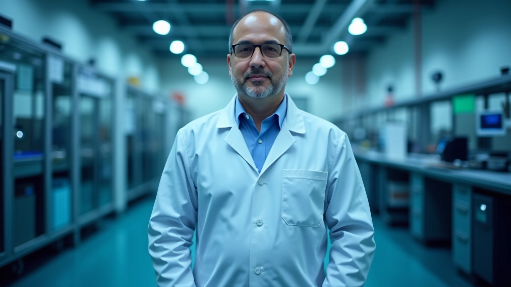 State-of-the-art semiconductor manufacturing facility showcasing advanced production technology and precision equipment